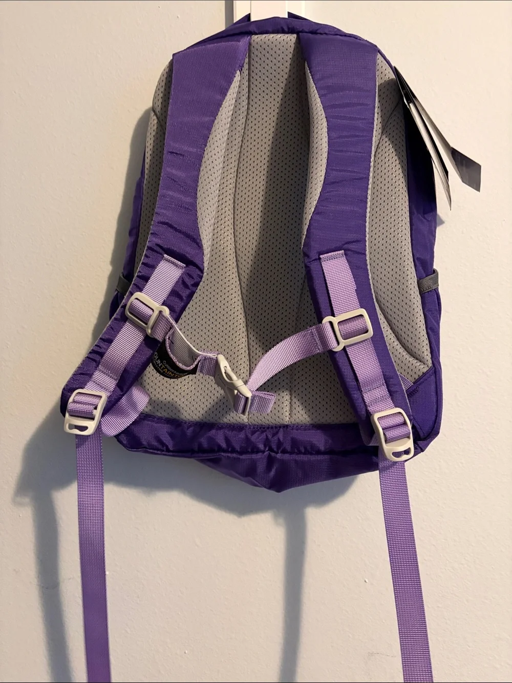 Kids Purple Backpack with Pink Trim - Kids 12